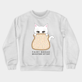 Fairy Bread Cat Crewneck Sweatshirt